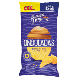 Snack Day® Batatas Fritas Onduladas XXL