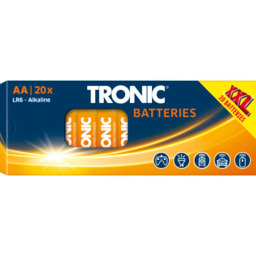 Tronic® Pack de Pilhas Alcalinas AA