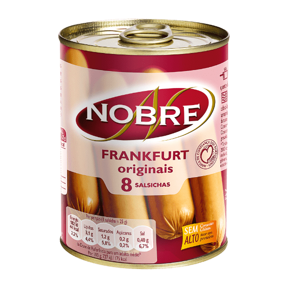 Nobre - Salsichas Frankfurt