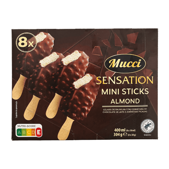 Mucci® - Gelado Sensation Mini Almond