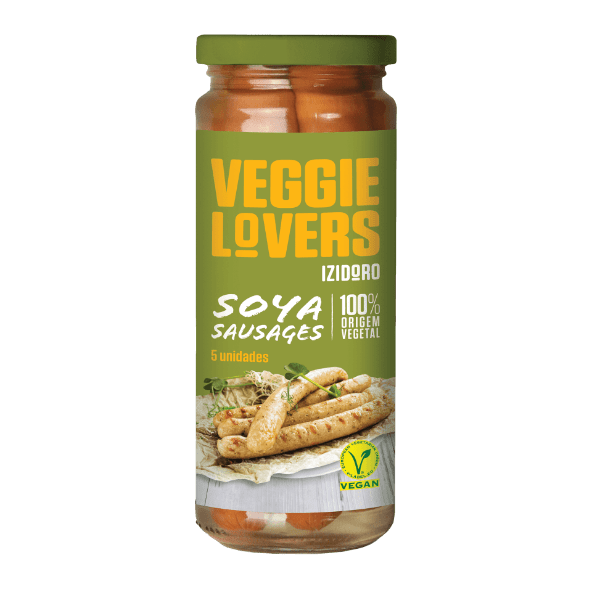 Izidoro - Salsichas de Soja Veggie Lovers