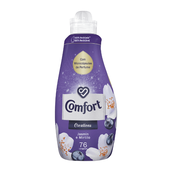 COMFORT - Amaciador para Máquina da Roupa Concentrado Creations Jasmim e Mirtilo