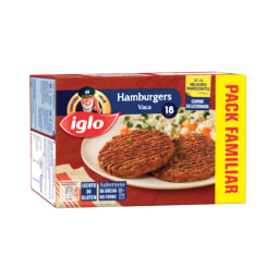 Iglo® Hambúrgueres de Frango/ Vaca sem Glúten