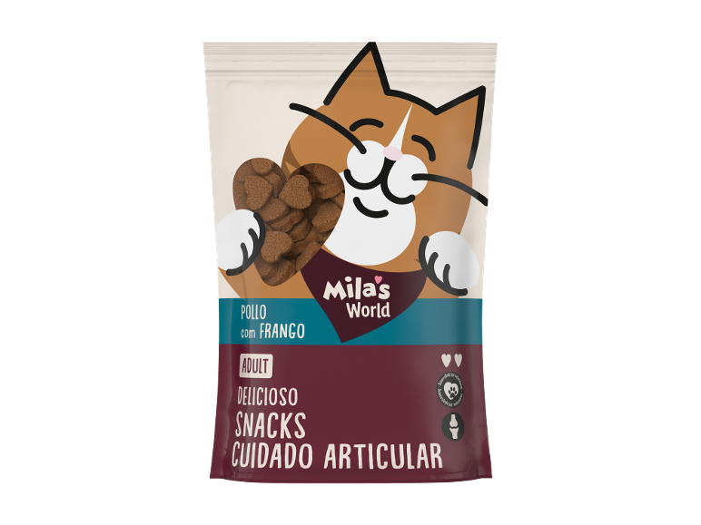 MAX & MILA'S WORLD - Snacks Funcionais para Gato