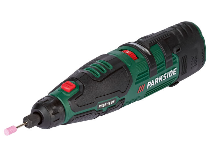 Parkside® Perfuradora-Lixadora de Precisão 12 V