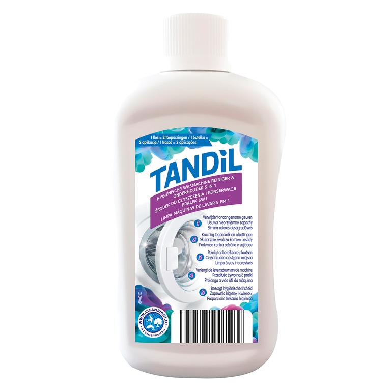 TANDIL® - Limpa Máquinas de Lavar a Roupa 5 em 1