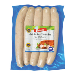 Dulano® Salsichas Tipo Bratwurst  para Grelhar