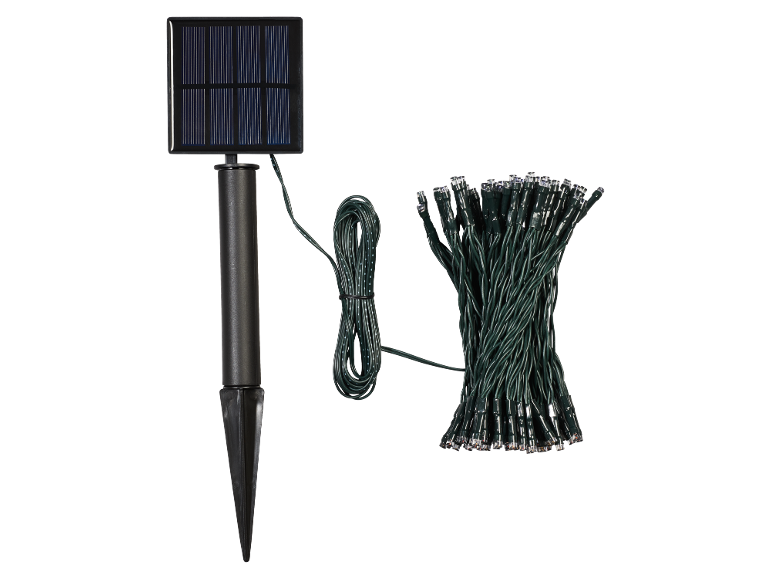LIVARNO - Corrente de Luzes Solar 100 LEDs