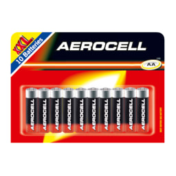 Aerocell® Pilhas Alcalinas AA/AAA