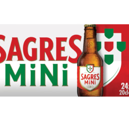 Sagres® Cerveja Mini Pack Económico