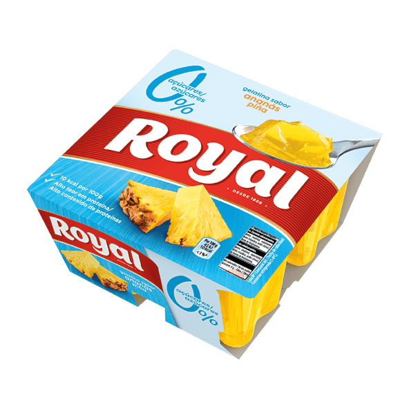 Royal - Gelatina de Ananás 0% de Açúcar