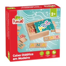 Playland® - Caixa Didática em Madeira