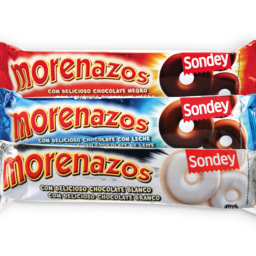 SONDEY® Morenazos de Chocolate Negro / Leite / Branco