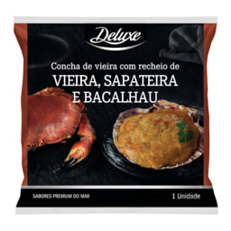 Deluxe® Gratinado de Vieira, Sapateira e Bacalhau