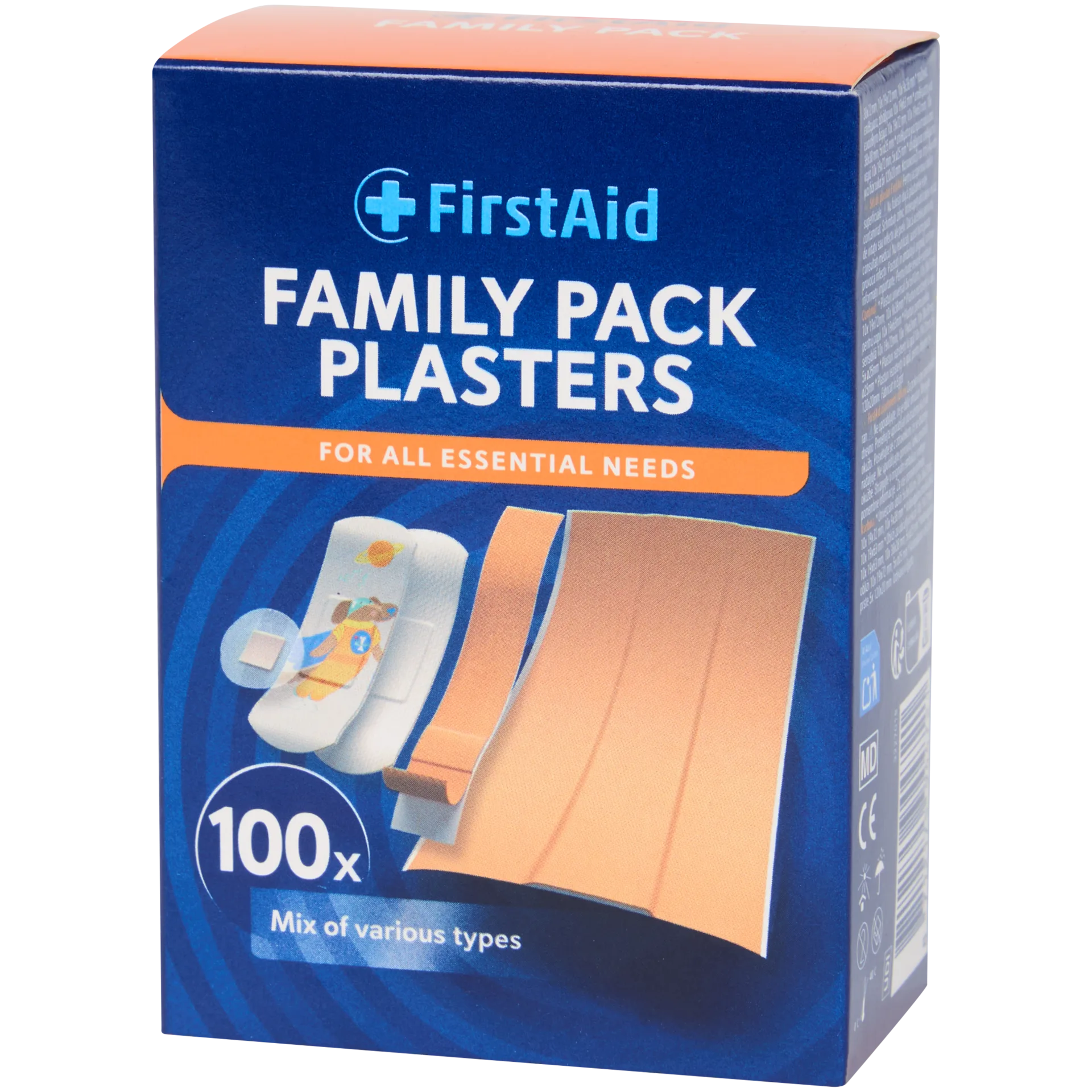 Pensos rápidos First Aid Pack familiar