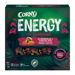 Corny Barras de Cereais Energy de Amendoas e Chocolate