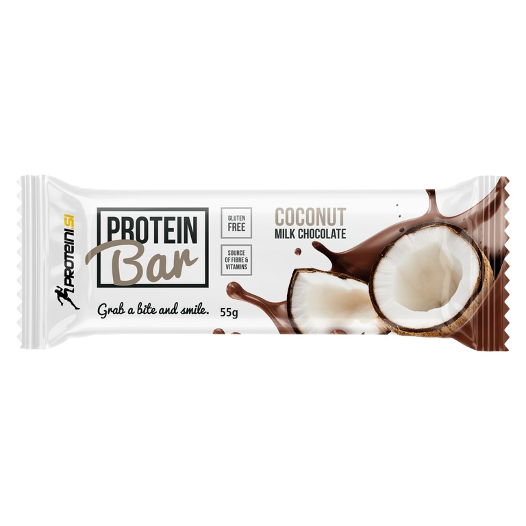 PROTEINI.SI - Barra de Proteína Coco e Chocolate de Leite