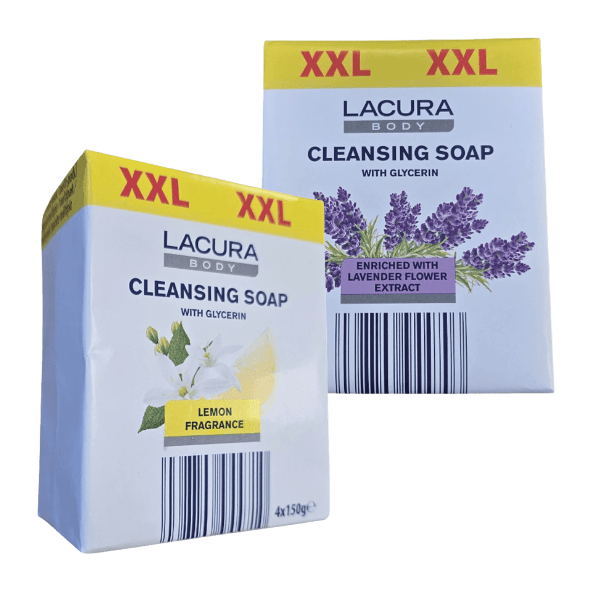 LACURA® - Sabonete Corporal  Sólido Lavanda/ Limão