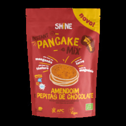 Shine Panquecas Mix Amendoim Pepitas de Chocolate Biológico