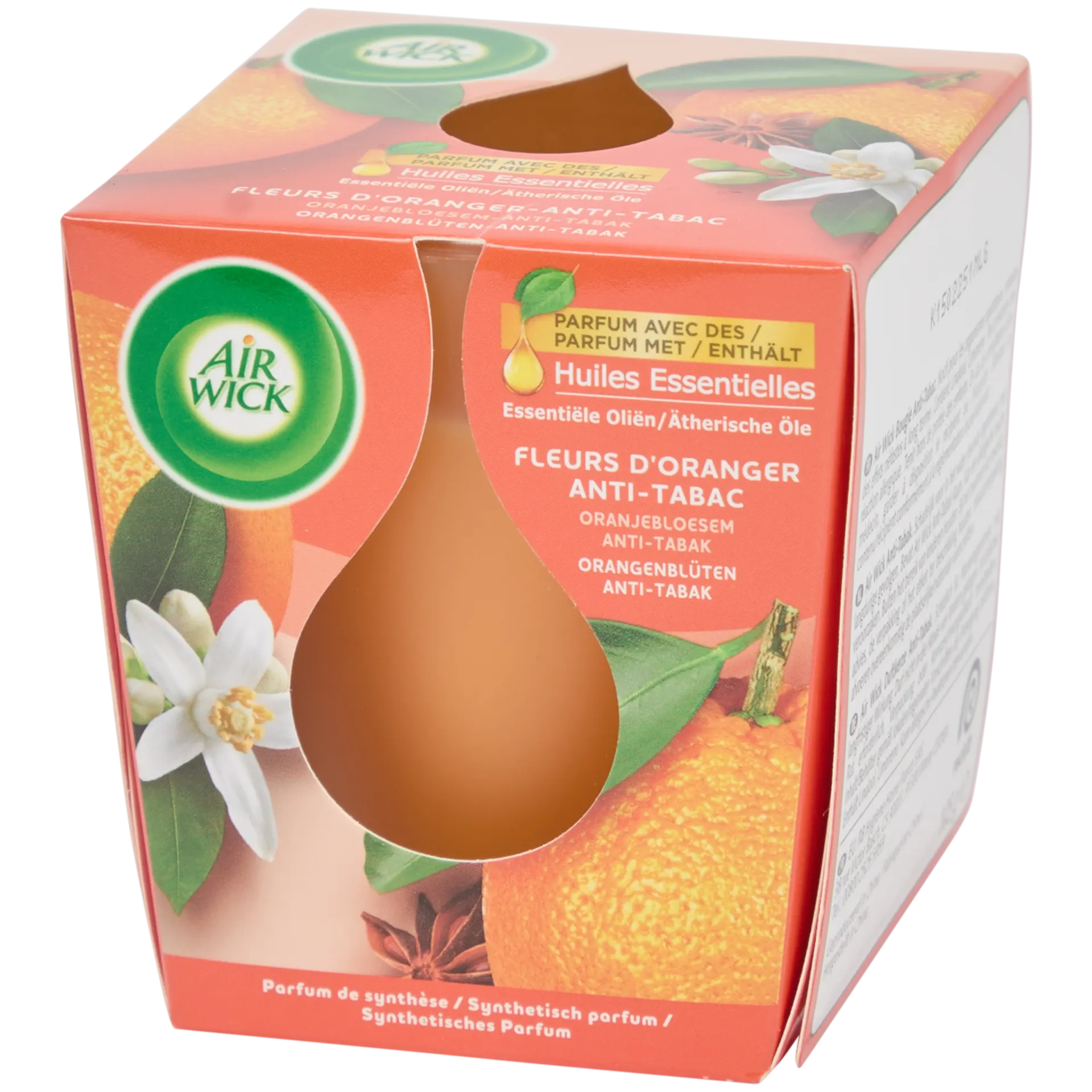 Vela aromática Air Wick Essential Oils Antitabaco