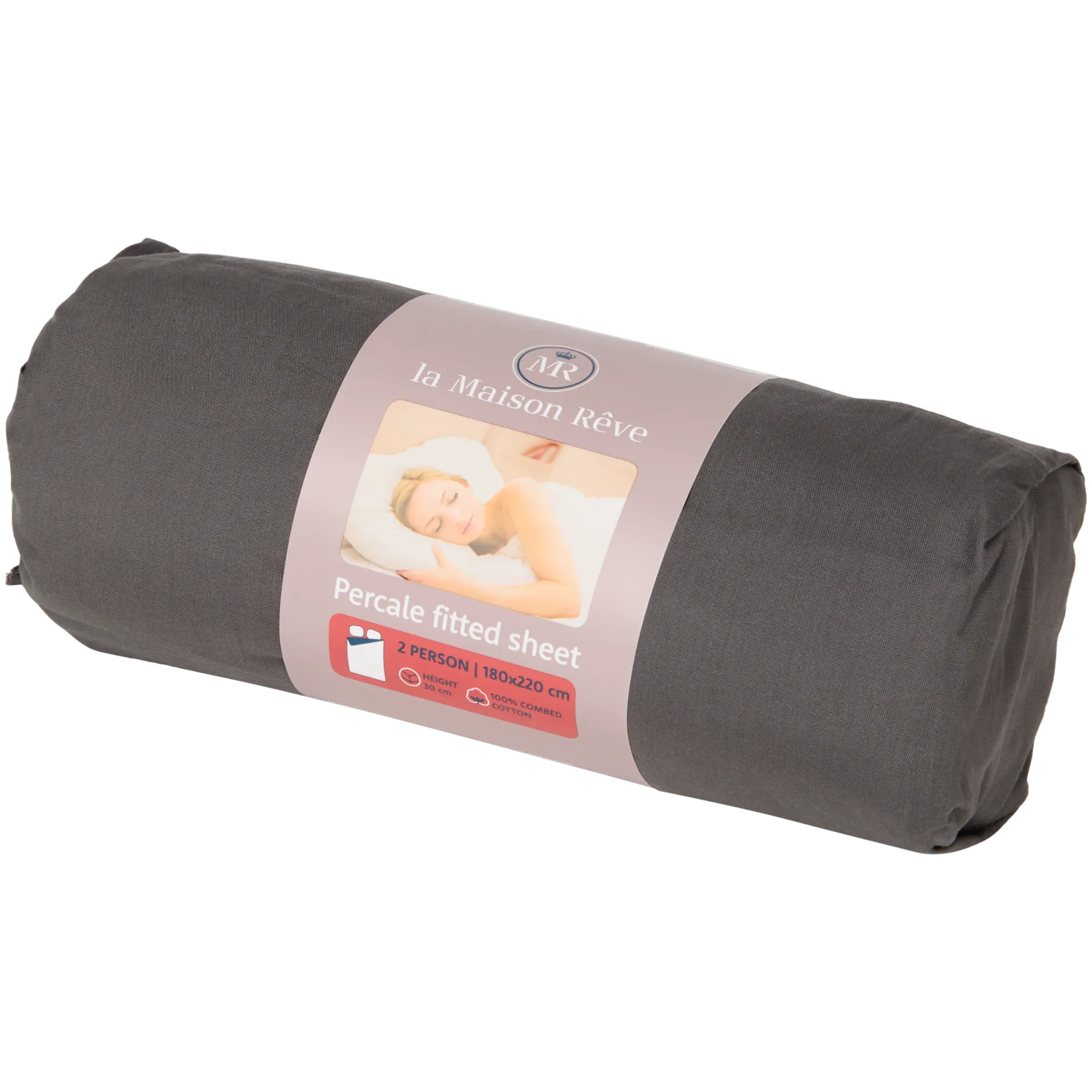 Lençol-capa em percal La Maison Rêve