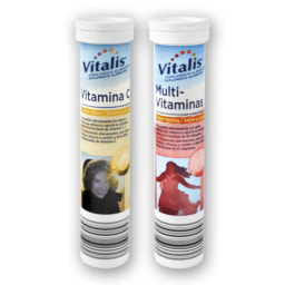 Vitalis® - Comprimidos Efervescentes Multi Vitaminas/ Vitamina C