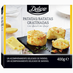 Deluxe® Batatas Gratinadas com Queijo/ Brócolos
