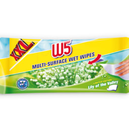 W5® Toalhetes de Limpeza Multiusos