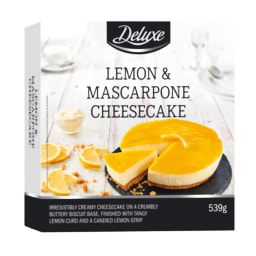 Deluxe® Cheesecake de Limão e Mascarpone