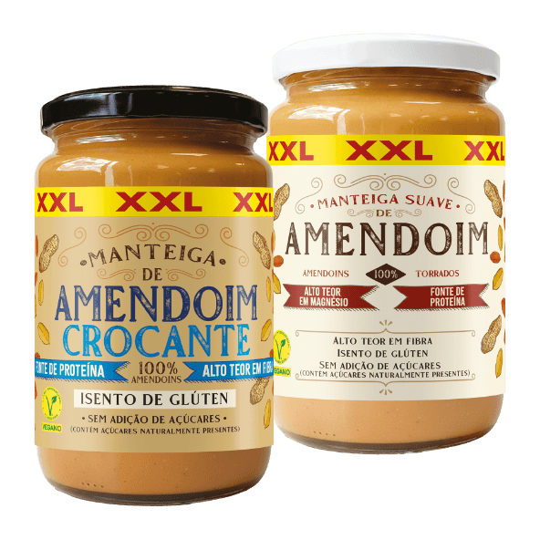 Manteiga de Amendoim Crocante/ Cremosa