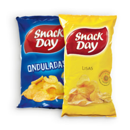 SNACK DAY® Batata Frita Ondulada / Lisa