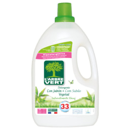 L’Arbre Vert® Detergente Roupa Peles Sensíveis 33 Doses