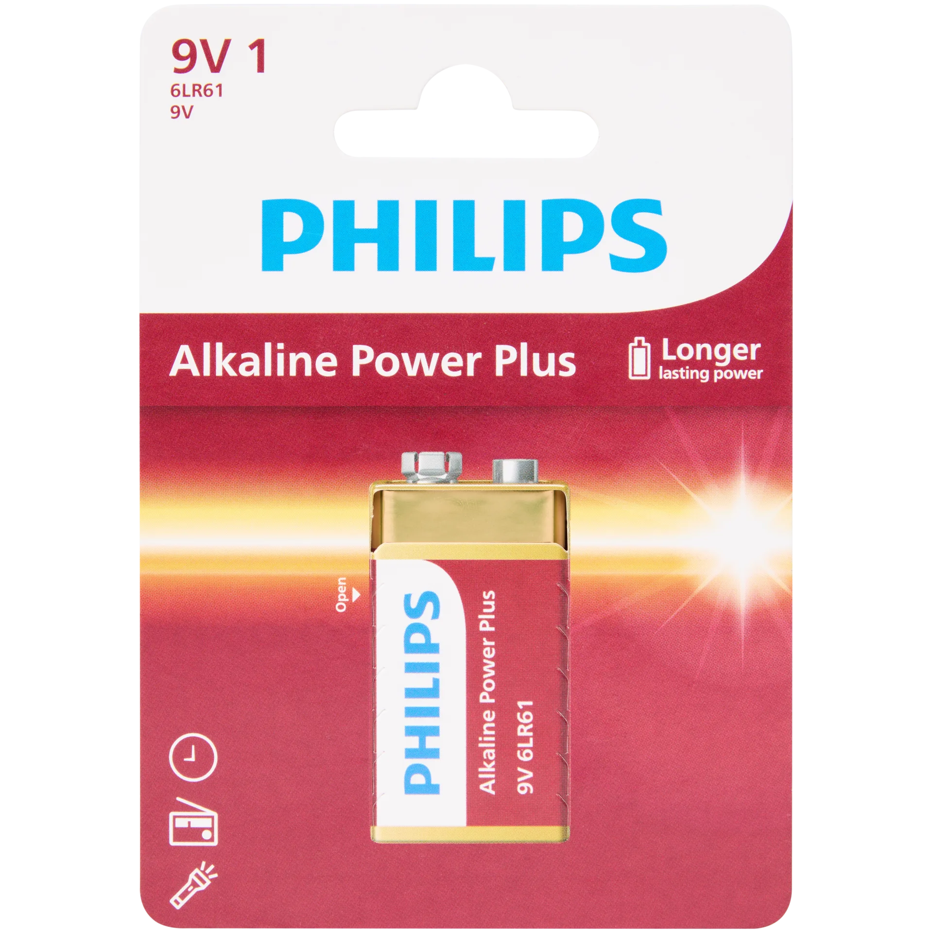 Pilha Philips 9V