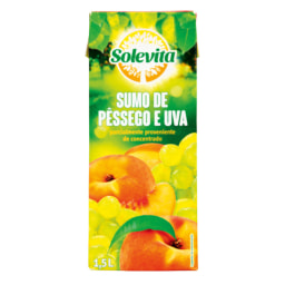 Solevita® Sumo de Maçã/ Pêssego e Uva