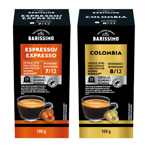 Barissimo® - Cápsulas de Café Expresso/ Colombia