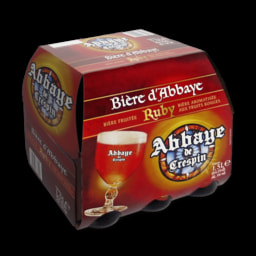 Cerveja Com Álcool Abbaye de Crespin Ruby 