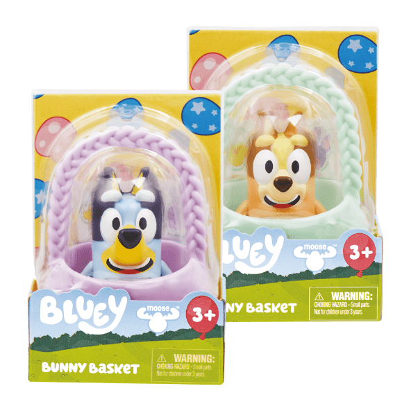 Cesta de Ovos de Páscoa Bluey