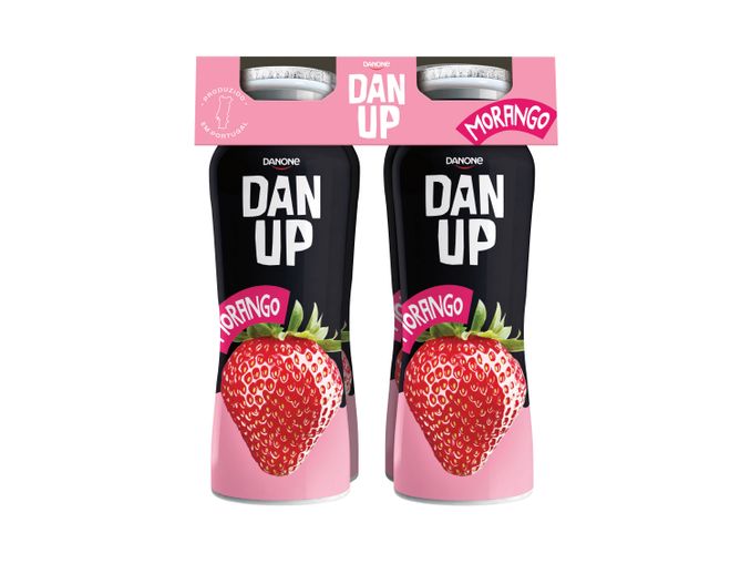 Danone® Danup Iogurte Líquido Morango/ Stracciatella