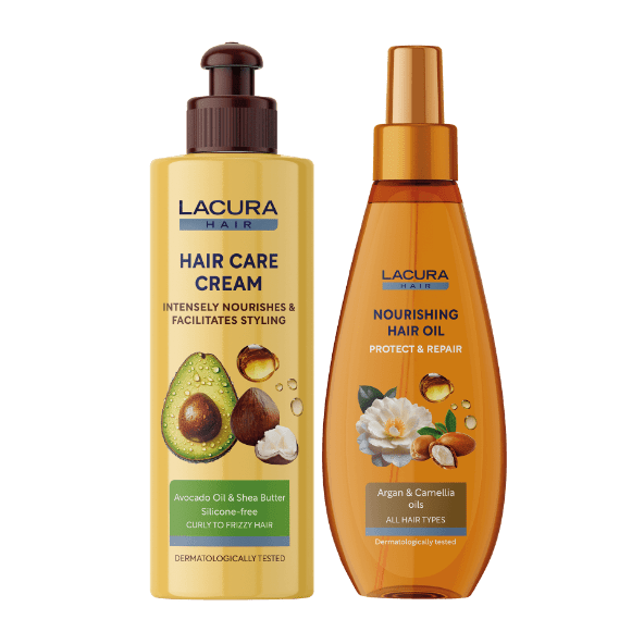 Lacura® - Óleo/ Creme de Cabelo para Cabelo