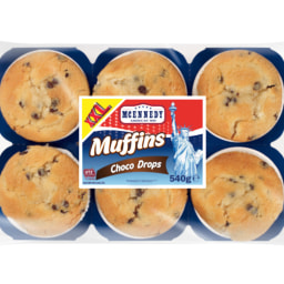 MCENNEDY® Muffins com Chocolate