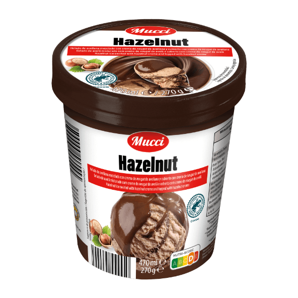 Mucci® - Gelado Hazelnut