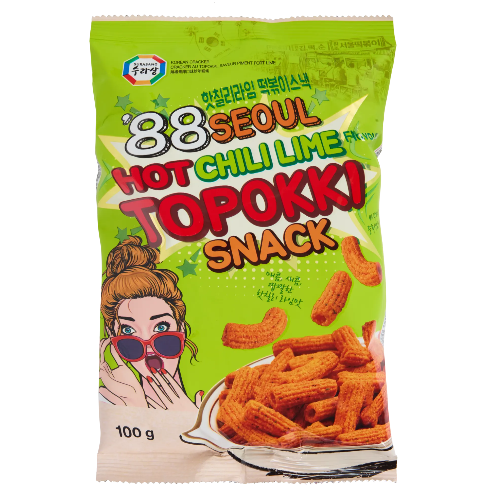 Snack 88 Seoul Toppokki Chili e limão