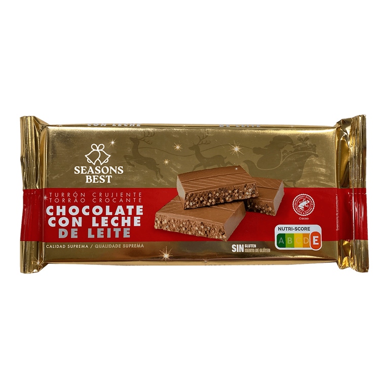 SEASONS BEST - Torrão de Chocolate de Leite Crocante