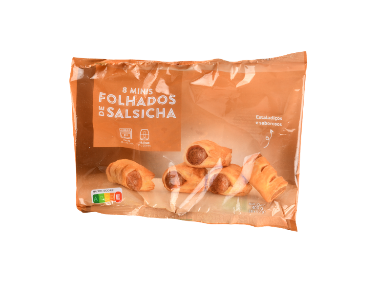 Mini Folhados de Salsicha