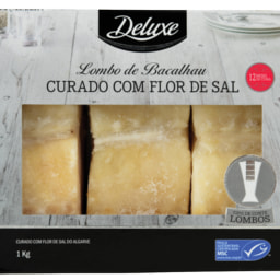 Deluxe® Lombo de Bacalhau Curado com Flor de Sal