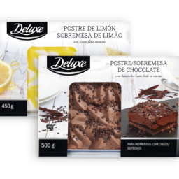DELUXE® Sobremesa de Chocolate / Limão