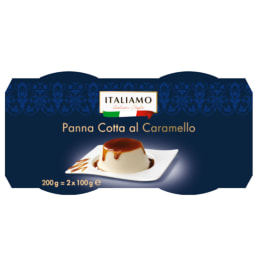 Italiamo® Panna Cotta com Caramelo