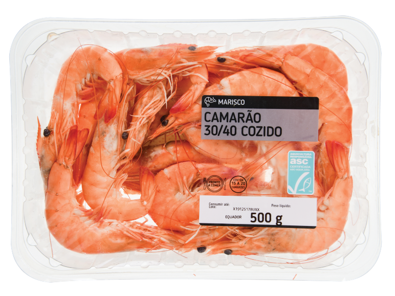 ASC Camarão Cozido 30/40