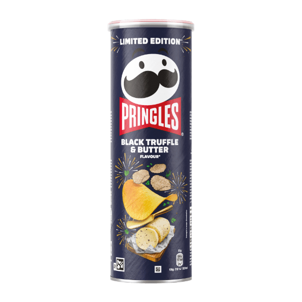 Pringles - Snack de Batata com Trufa Negra e Manteiga
