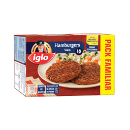 Iglo® Hambúrgueres de Vaca/ Frango sem Glúten